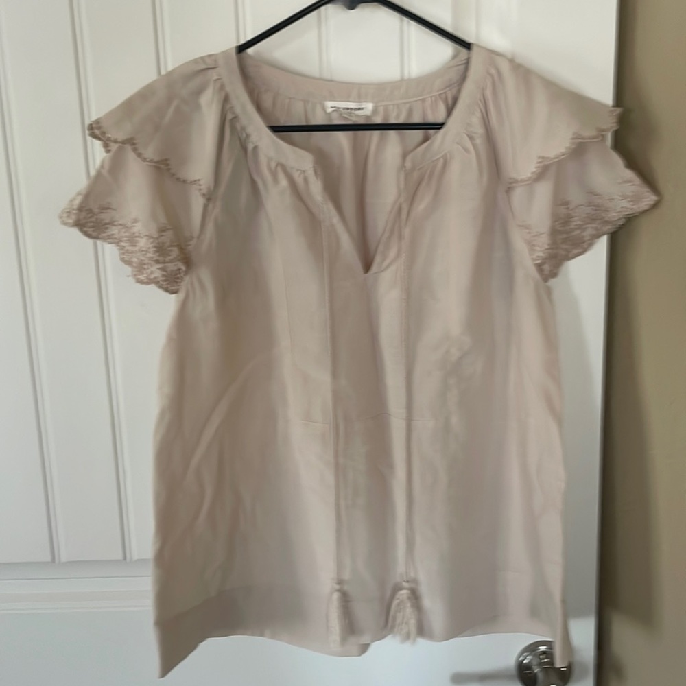 Flutter short  Sleeve Top
